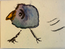 Load image into Gallery viewer, Watercolour Trees and Chickens