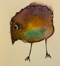 Load image into Gallery viewer, Watercolour Trees and Chickens