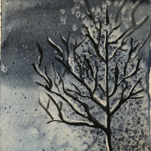 Watercolour Trees March 9, 12:30